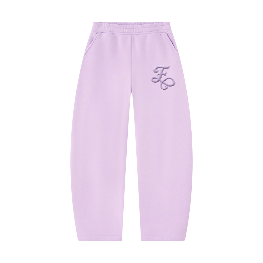 Faire | “F” | Unisex Barrel Leg Sweatpants