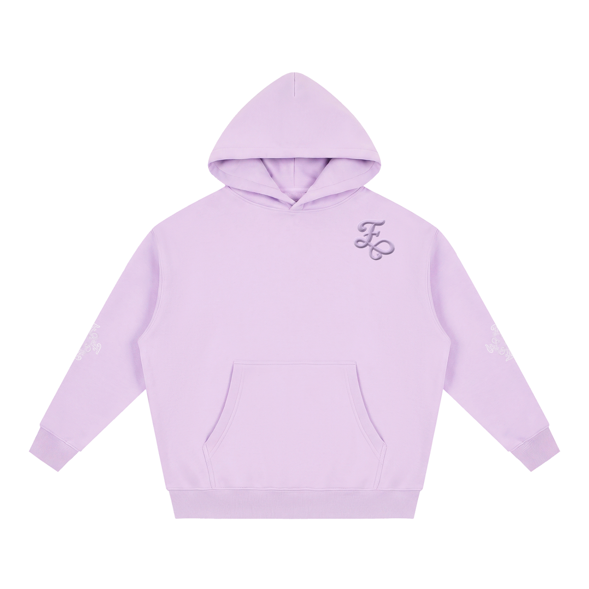 Faire | “F” | Oversized Boxy Fleece Hoodie
