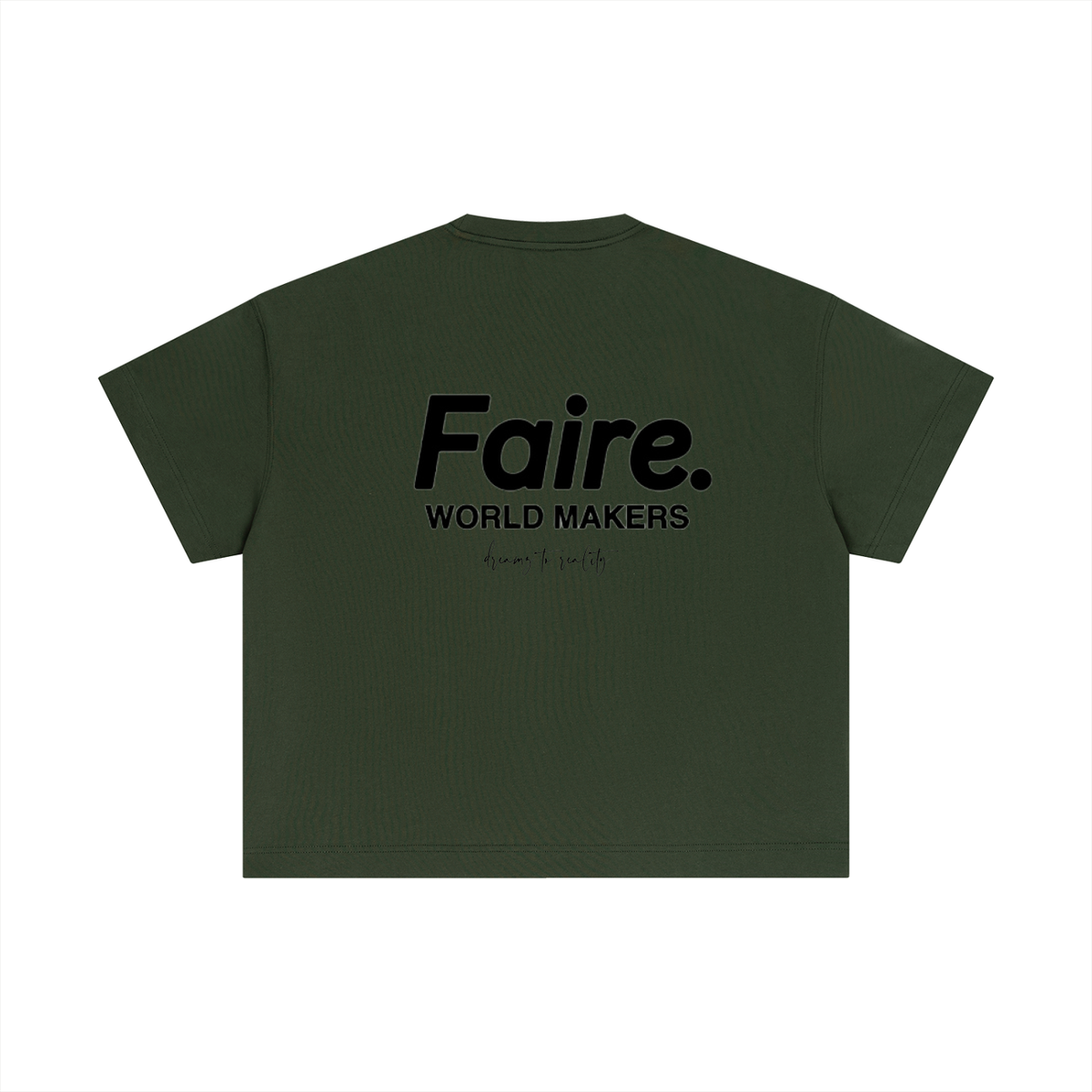 Faire | “World Makers” | Essential Boxy Tee
