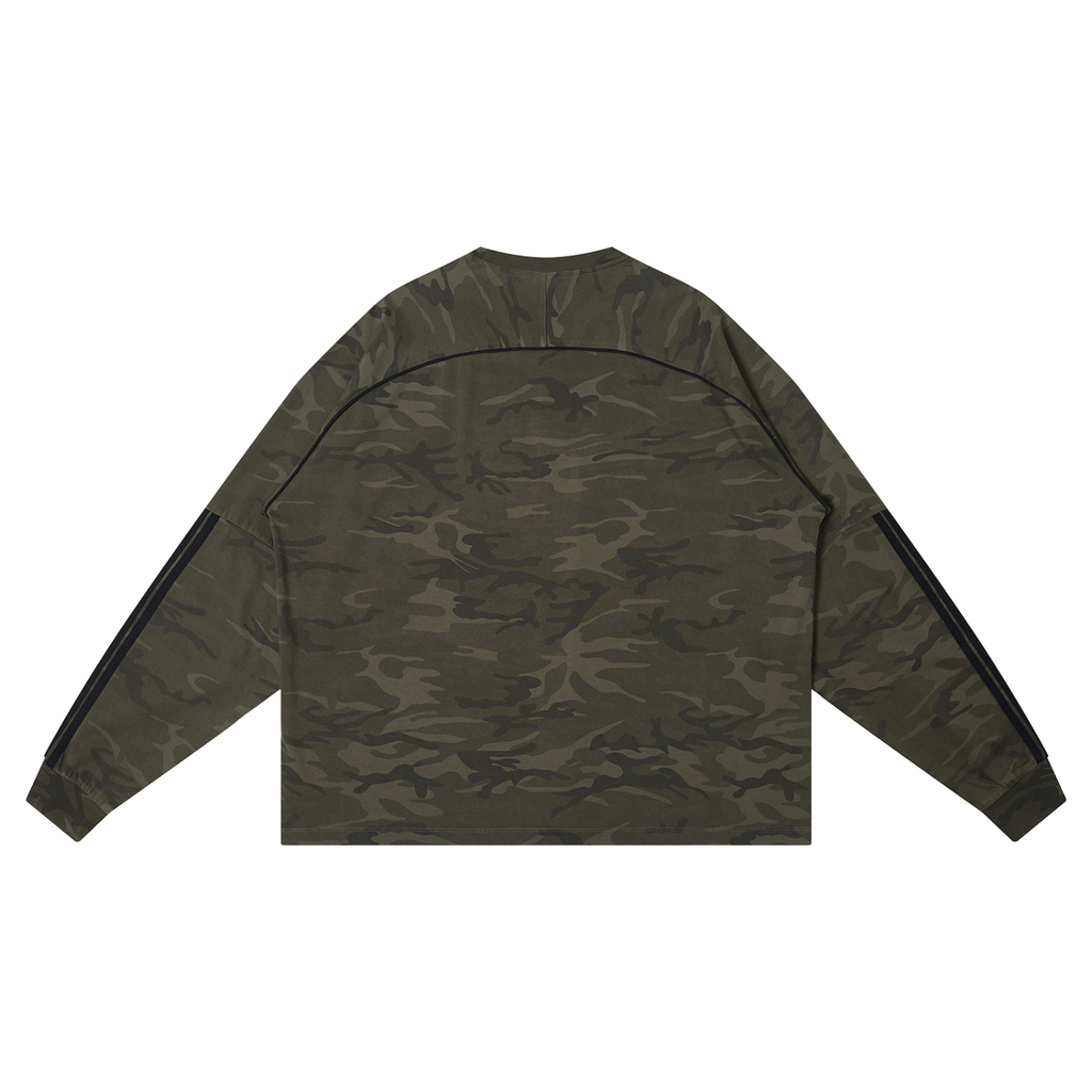 Faire | “CHASE M’S NOT APPROVAL” | Camo Long Sleeve Tee