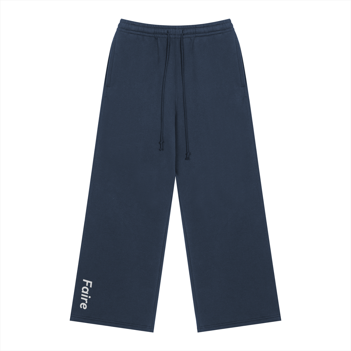 Faire | “Simple Blue and Grey” | Unisex Heavyweight Fleece Sweatpants