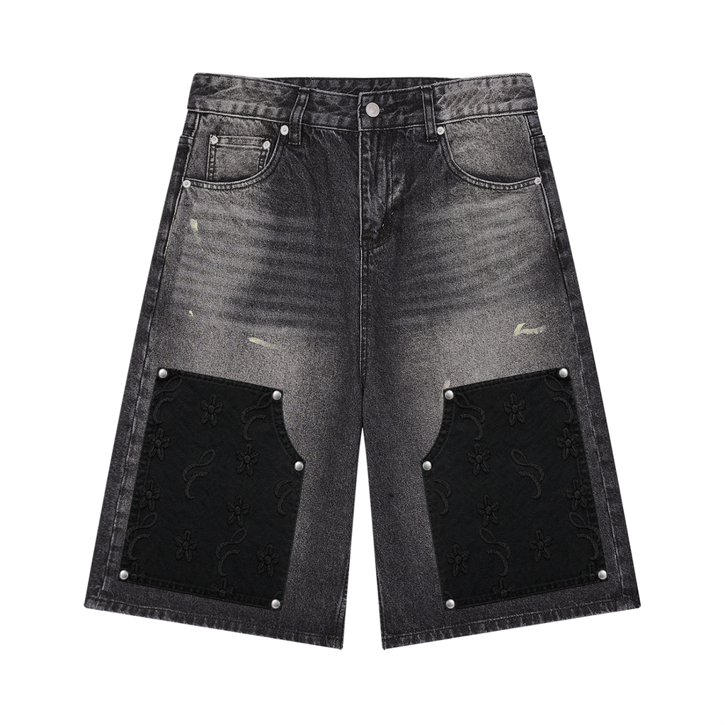 Faire | “Monogram” | Denim Carpenter Jorts