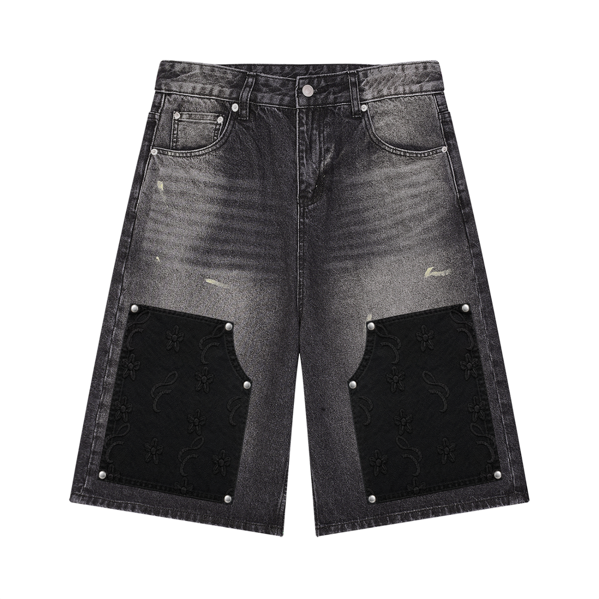 Faire | “Monogram” | Denim Carpenter Jorts