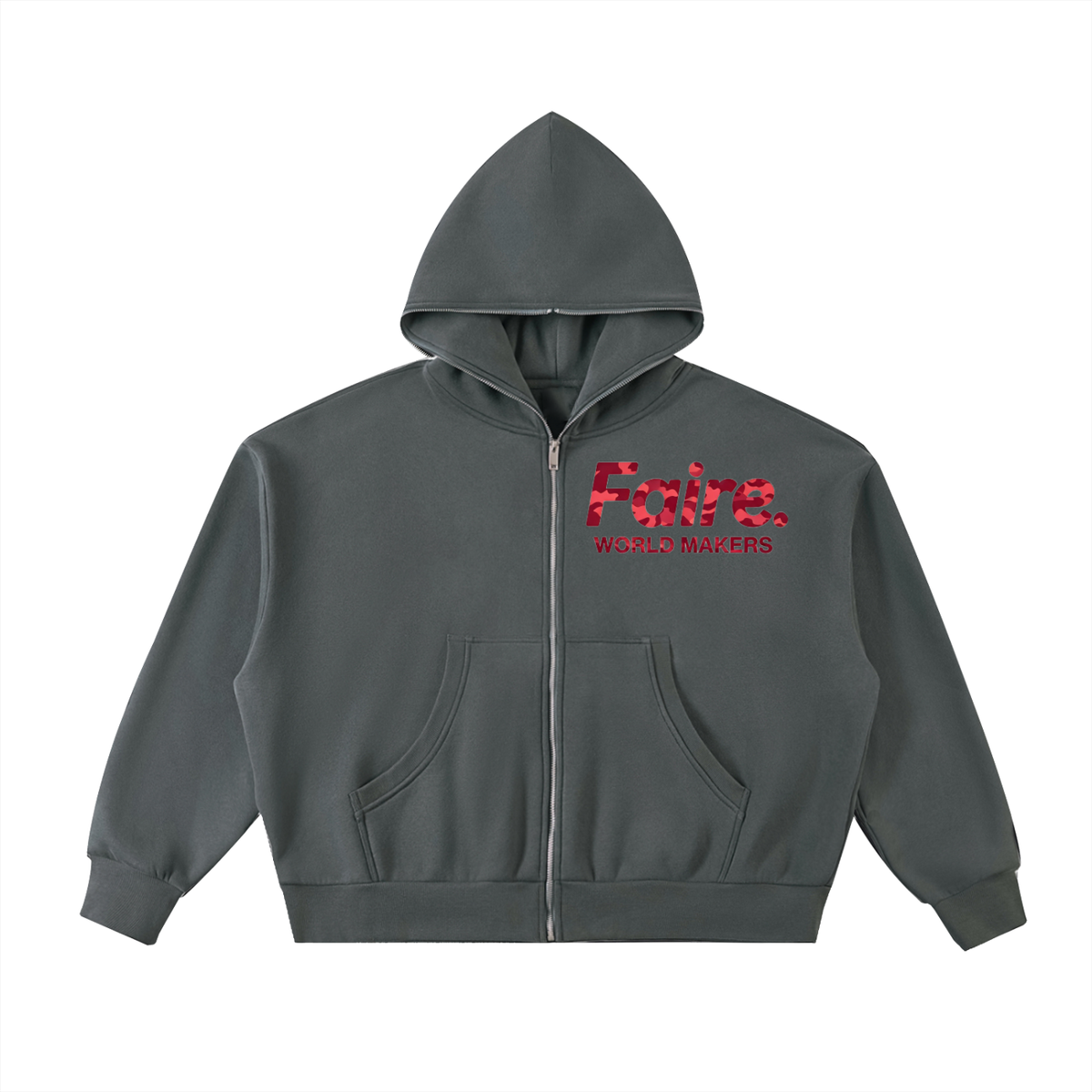 Faire | “The Worldmakers” | Essential Fleeced Boxy Hoodie