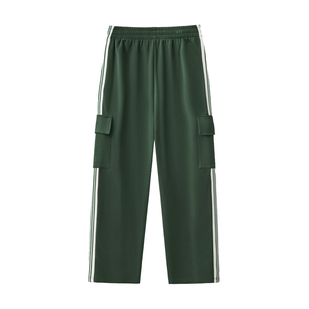 Faire | "True Luxury" | Side Stripe Straight-leg Sweatpants