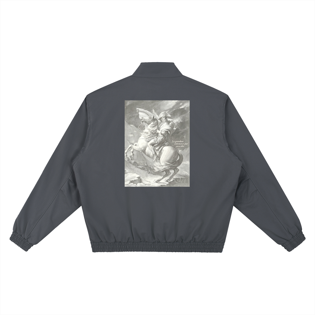 Faire | “Crossing the Alps” | Stand Collar Bomber Jacket