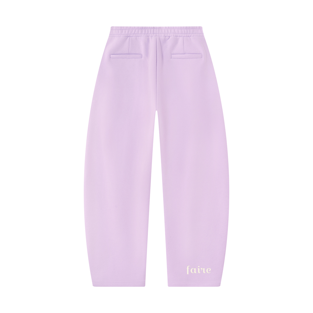 Faire | “F” | Unisex Barrel Leg Sweatpants