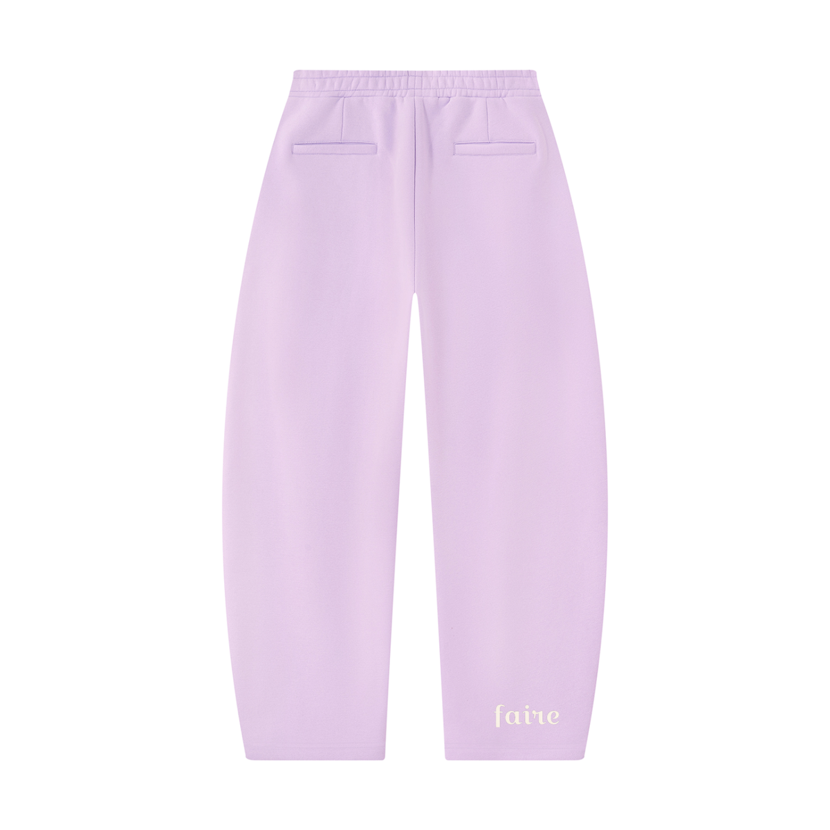 Faire | “F” | Unisex Barrel Leg Sweatpants