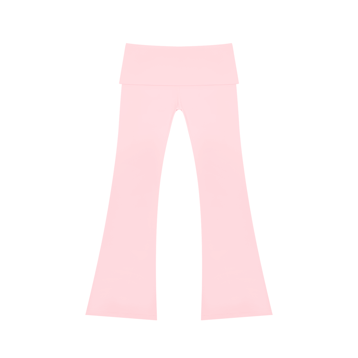 Faire | “Cursive” | Women's High Rise Flared Yoga Pants