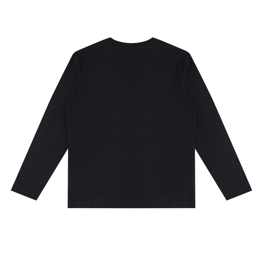 Stealth grey n Blk | “WORLDMAKER 04” | Long Sleeve