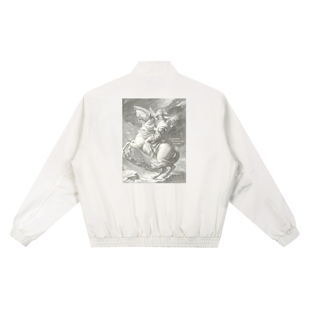 Faire | “Crossing the Alps” | Stand Collar Bomber Jacket