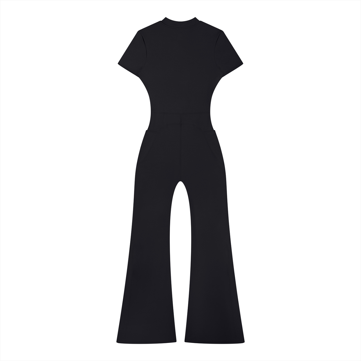 Faire | “Sleek” | Women’s Tight Flared Jumpsuit