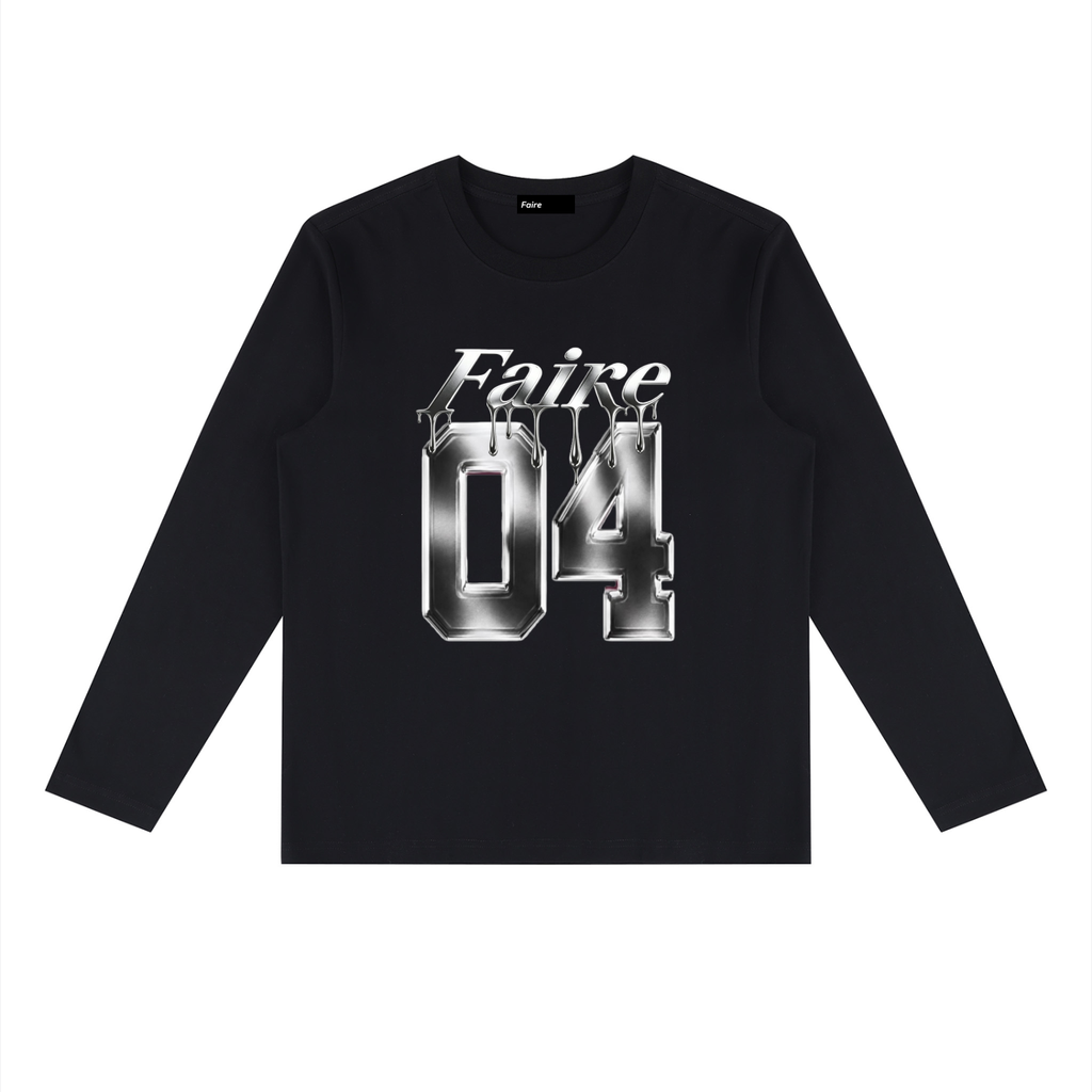Blk n metal | “Faire 04” | Long Sleeve