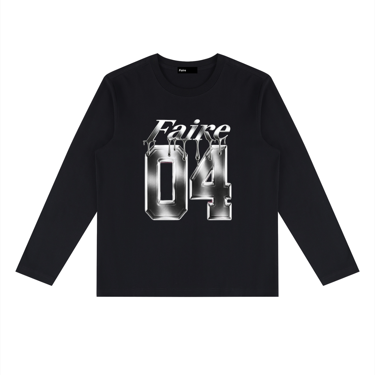 Blk n metal | “Faire 04” | Long Sleeve