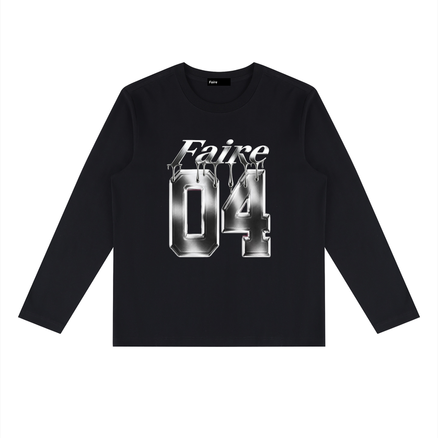 Blk n metal | “Faire 04” | Long Sleeve