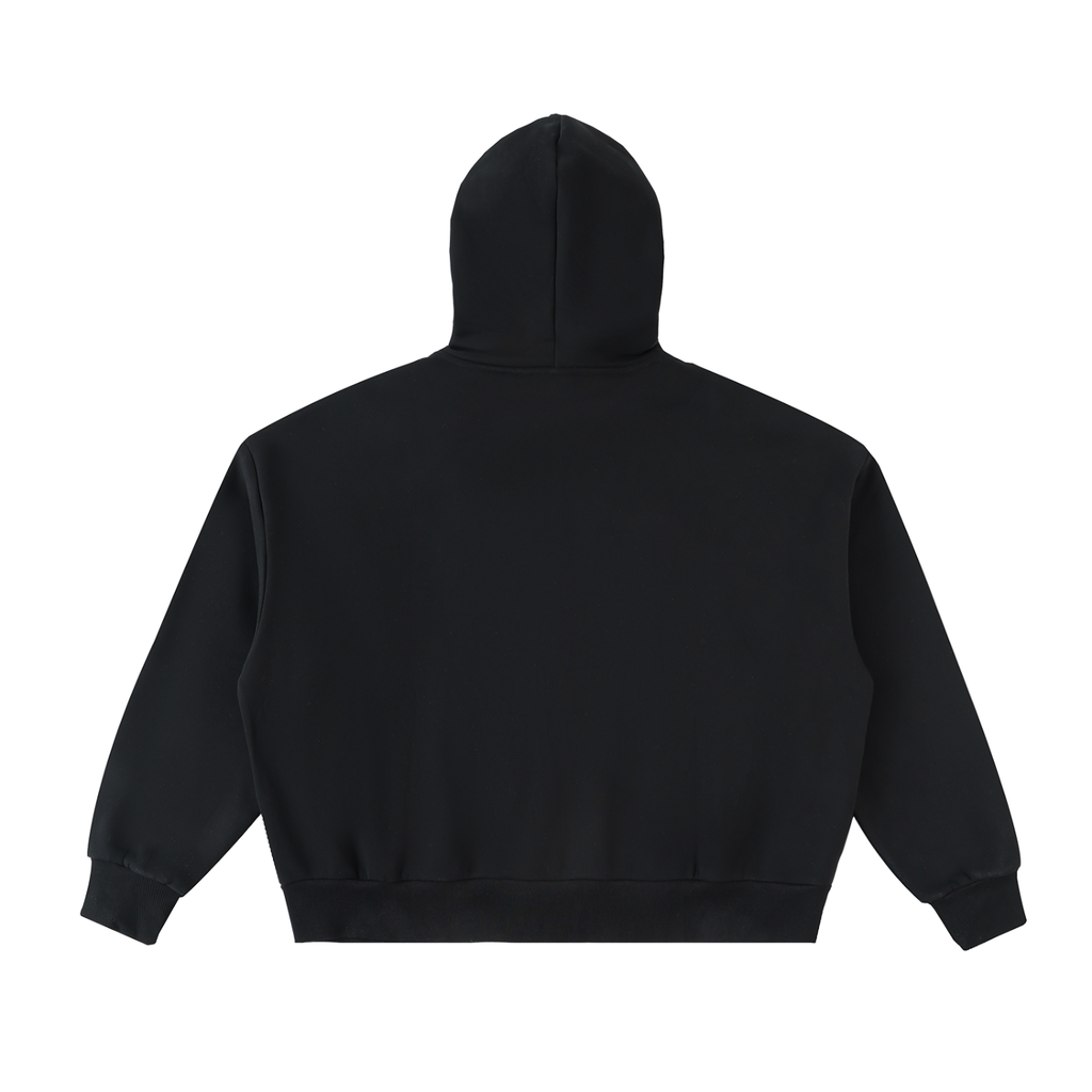 Faire | “ESPRIT LIBRE” | Fleeced Full-Zip Boxy Hoodie