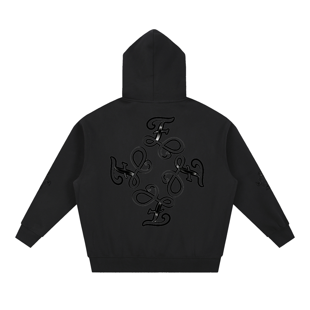 Faire | “F” | Oversized Boxy Fleece Hoodie