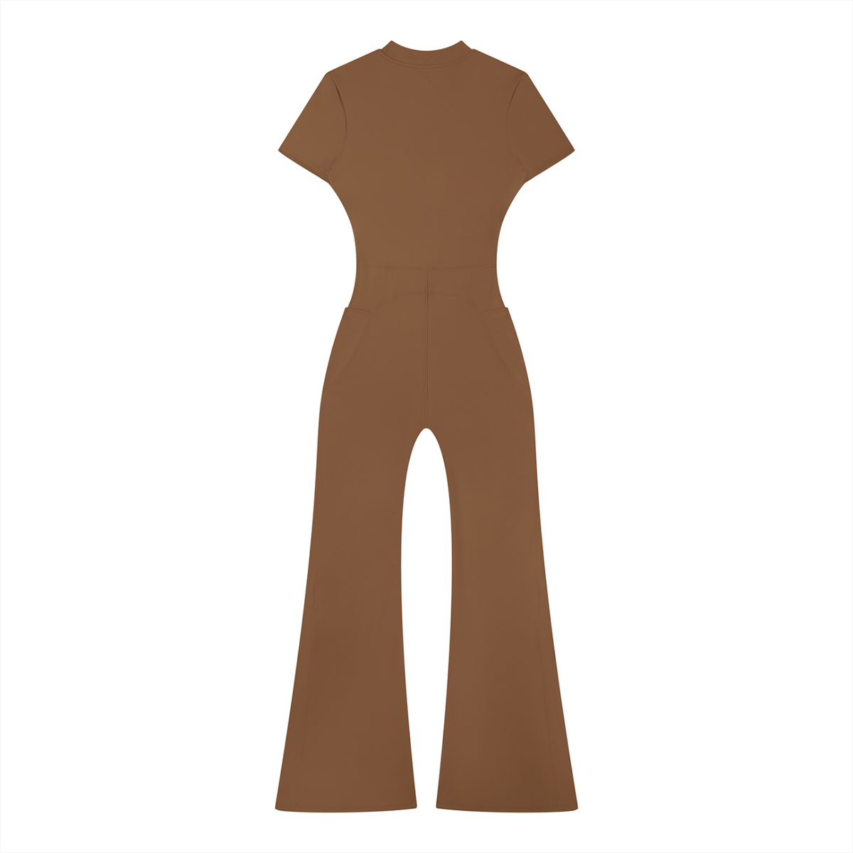 Faire | “Sleek” | Women’s Tight Flared Jumpsuit